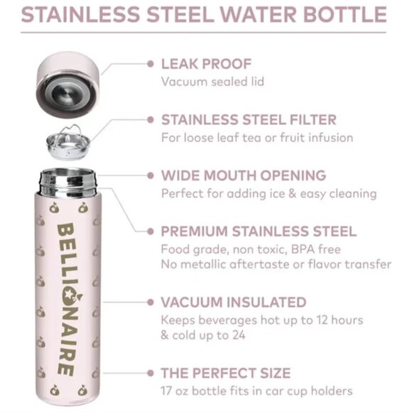 Animal Crossing 17oz, Insulated, Stainless Steel, Leak Proof, Water Bottle NEW - Picture 12 of 15